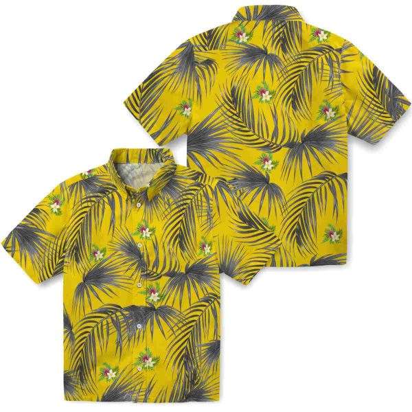 Floral Leafy Palms Hawaiian Shirt Latest Model