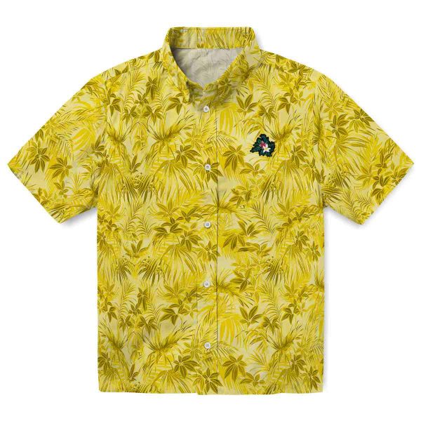 Floral Leafy Pattern Hawaiian Shirt Best selling