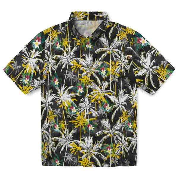 Floral Palm Pattern Hawaiian Shirt Best selling