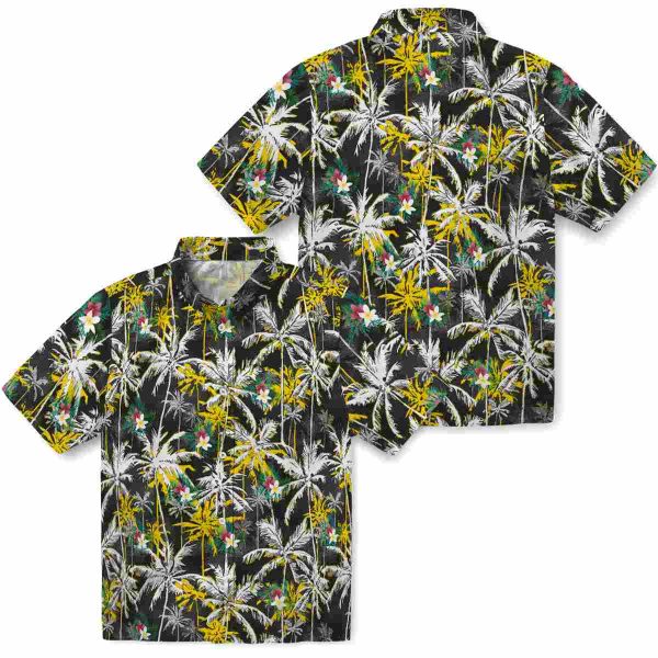 Floral Palm Pattern Hawaiian Shirt Latest Model