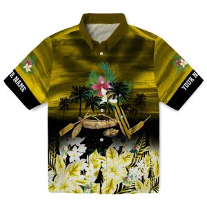 Floral Tropical Canoe Hawaiian Shirt Best selling