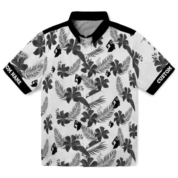 Football Botanical Print Hawaiian Shirt Best selling