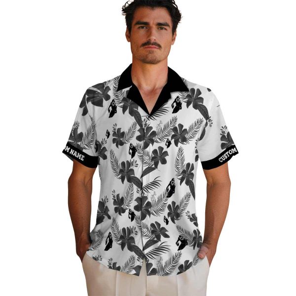 Football Botanical Print Hawaiian Shirt High quality