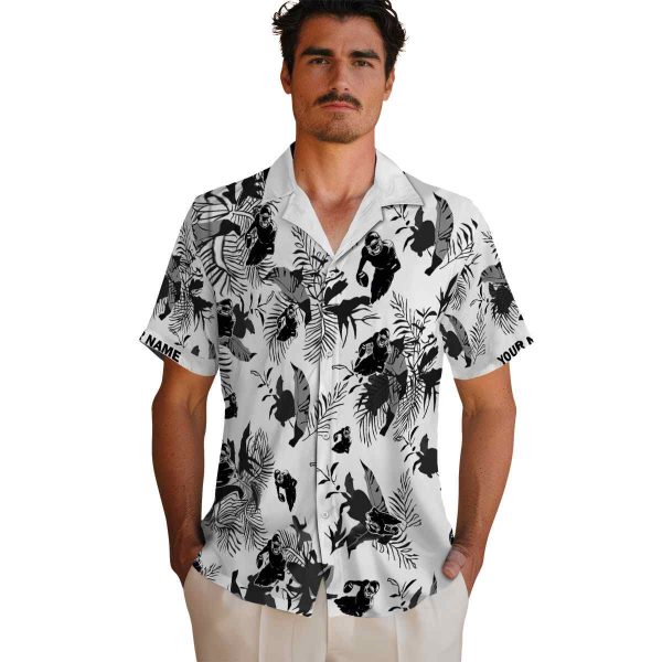 Football Botanical Theme Hawaiian Shirt High quality