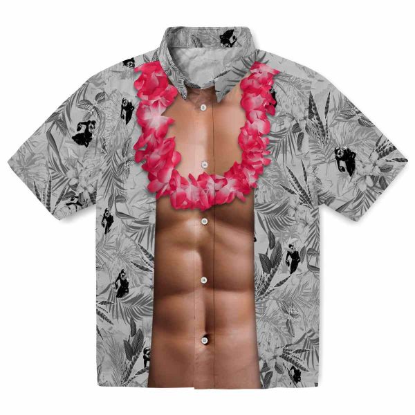 Football Chest Illusion Hawaiian Shirt Best selling