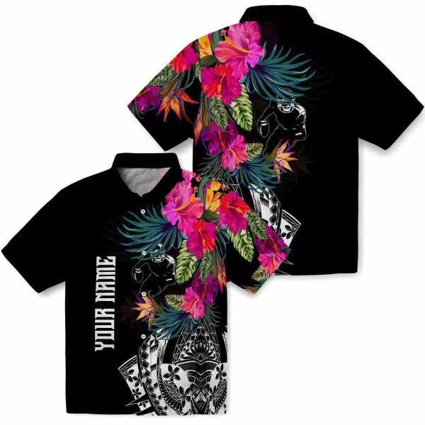 Football Floral Polynesian Hawaiian Shirt Latest Model