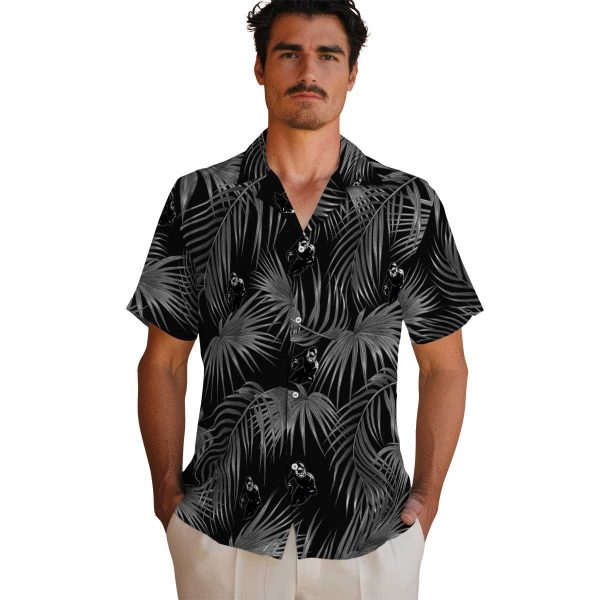 Football Leafy Palms Hawaiian Shirt High quality