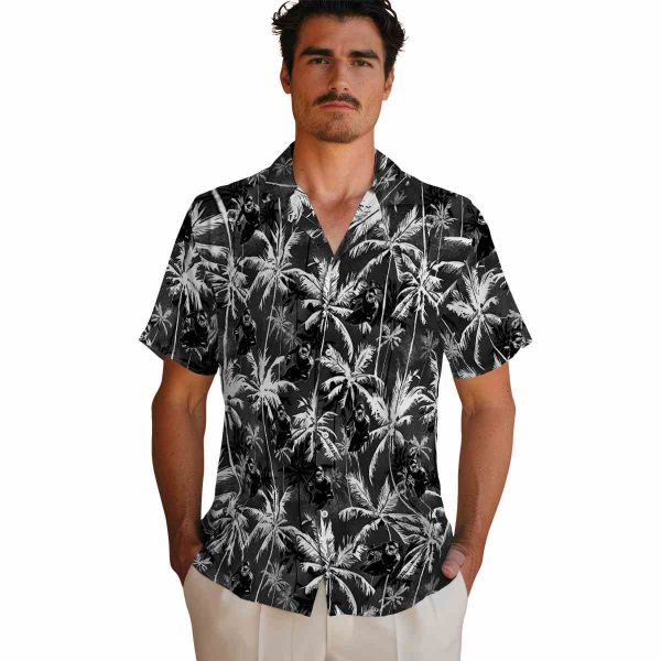 Football Palm Pattern Hawaiian Shirt High quality