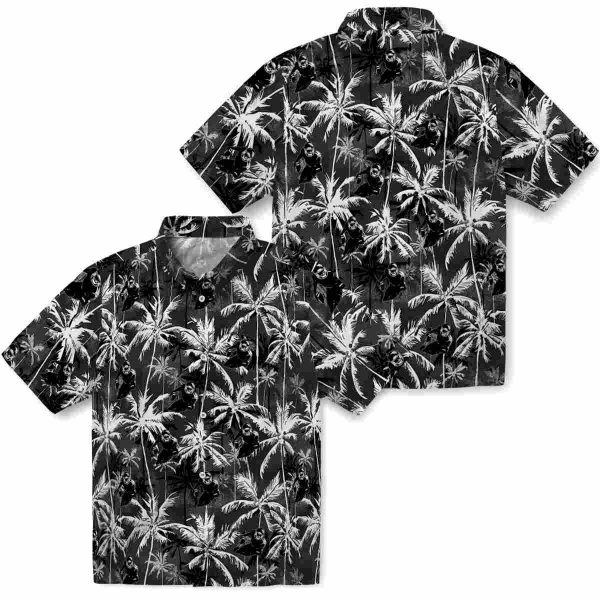 Football Palm Pattern Hawaiian Shirt Latest Model