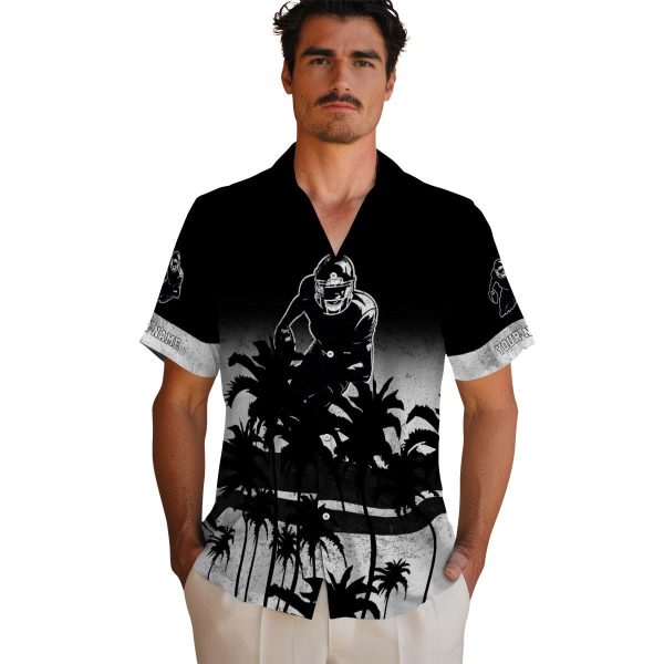 Football Sunset Pattern Hawaiian Shirt High quality