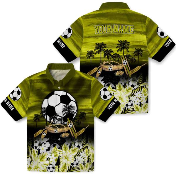 Football Tropical Canoe Hawaiian Shirt Latest Model