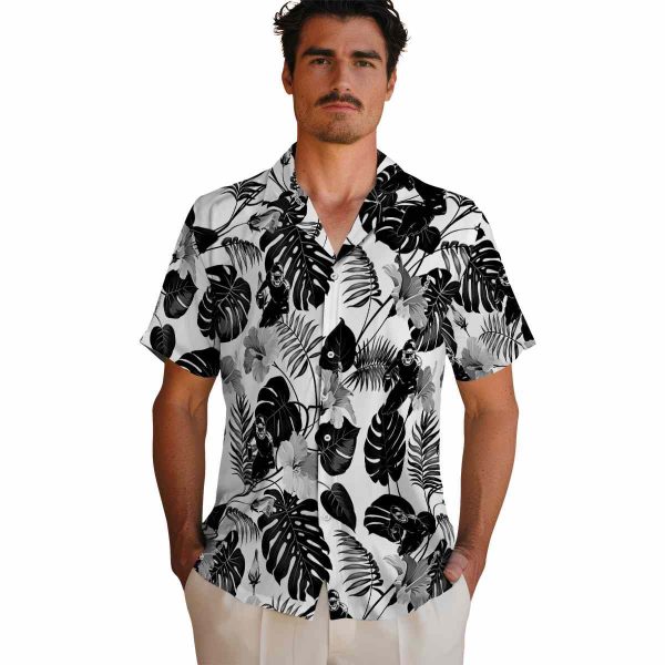 Football Tropical Plants Hawaiian Shirt High quality