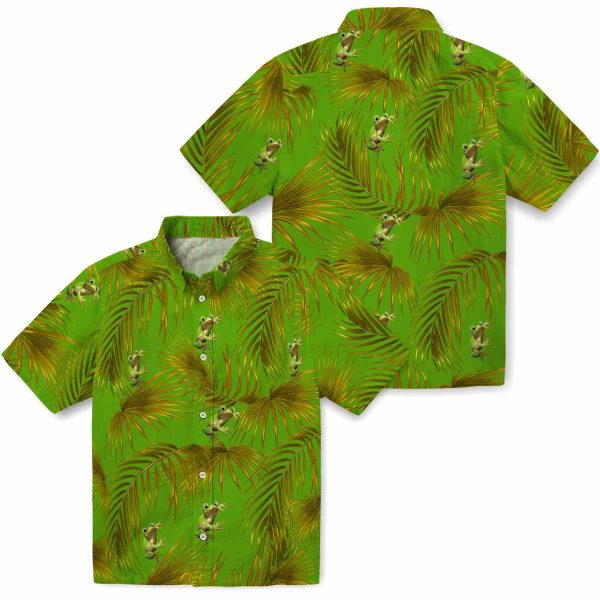 Frog Leafy Palms Hawaiian Shirt Latest Model