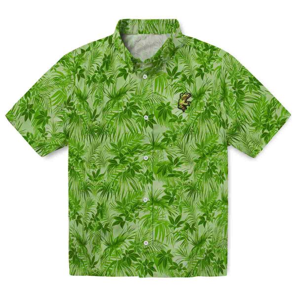 Frog Leafy Pattern Hawaiian Shirt Best selling