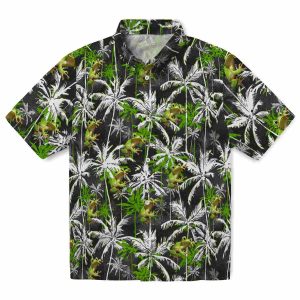 Frog Palm Pattern Hawaiian Shirt Best selling