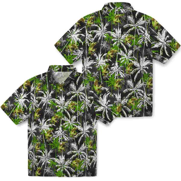 Frog Palm Pattern Hawaiian Shirt Latest Model