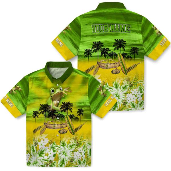 Frog Tropical Canoe Hawaiian Shirt Latest Model