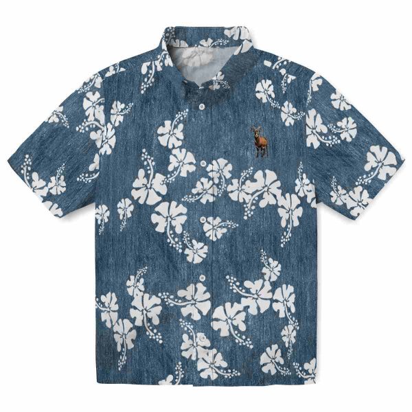 Goat Hibiscus Clusters Hawaiian Shirt Best selling