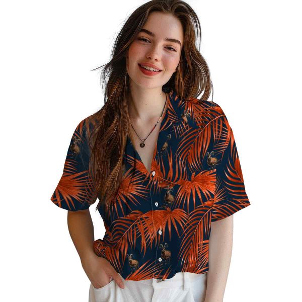 Goat Leafy Palms Hawaiian Shirt Trendy