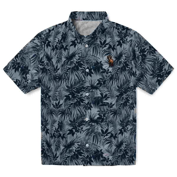 Goat Leafy Pattern Hawaiian Shirt Best selling