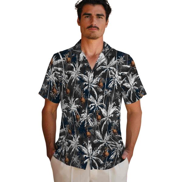 Goat Palm Pattern Hawaiian Shirt High quality