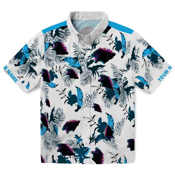 Godzilla Botanical Theme Hawaiian Shirt Best selling