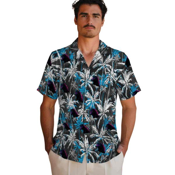 Godzilla Palm Pattern Hawaiian Shirt High quality