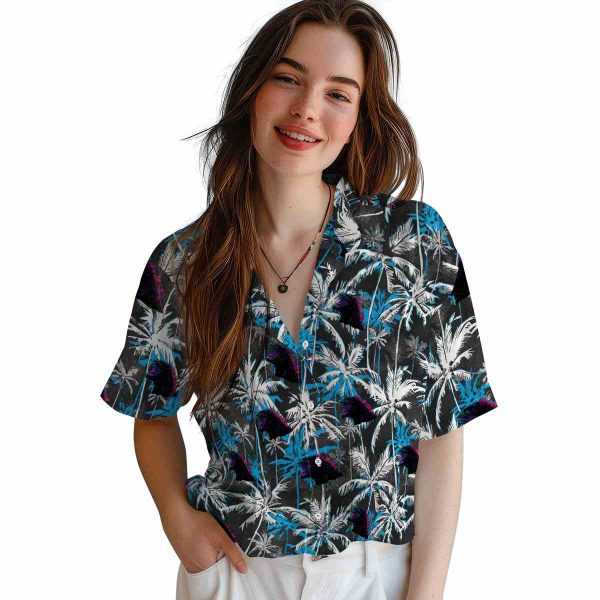 Godzilla Palm Pattern Hawaiian Shirt Trendy