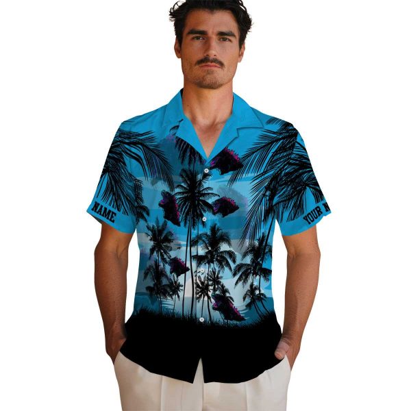 Godzilla Sunset Scene Hawaiian Shirt High quality