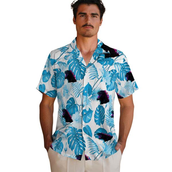 Godzilla Tropical Plants Hawaiian Shirt High quality