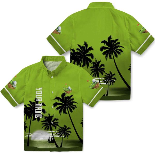 Golf Beach Sunset Hawaiian Shirt Latest Model