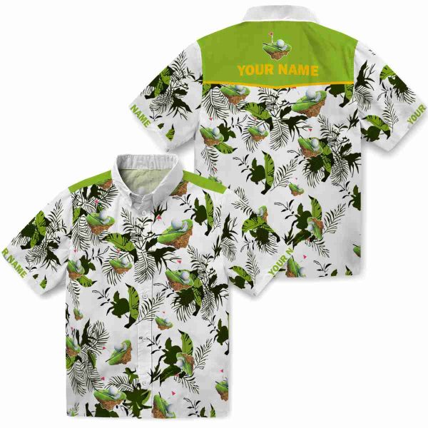 Golf Botanical Theme Hawaiian Shirt Latest Model