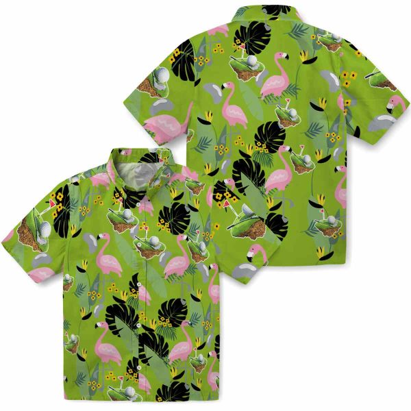 Golf Flamingo Leaves Hawaiian Shirt Latest Model