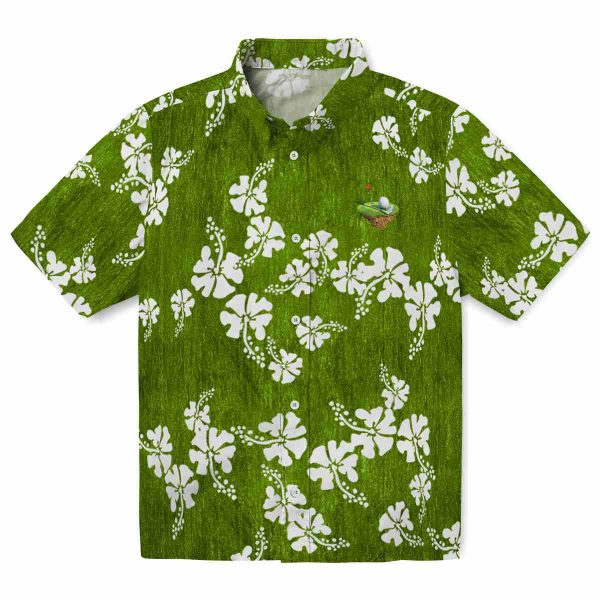 Golf Hibiscus Clusters Hawaiian Shirt Best selling