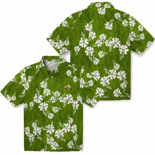 Golf Hibiscus Clusters Hawaiian Shirt Latest Model