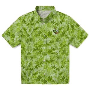 Golf Leafy Pattern Hawaiian Shirt Best selling