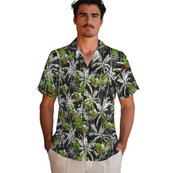 Golf Palm Pattern Hawaiian Shirt High quality