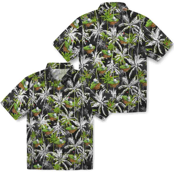 Golf Palm Pattern Hawaiian Shirt Latest Model