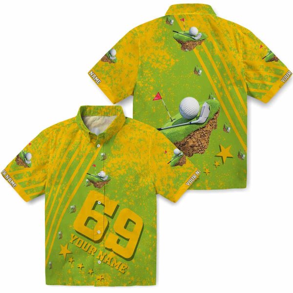 Golf Star Stripes Hawaiian Shirt Latest Model