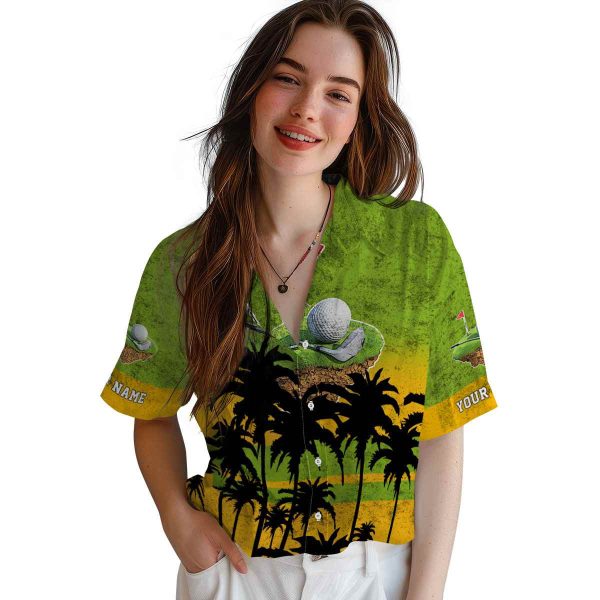 Golf Sunset Pattern Hawaiian Shirt Trendy