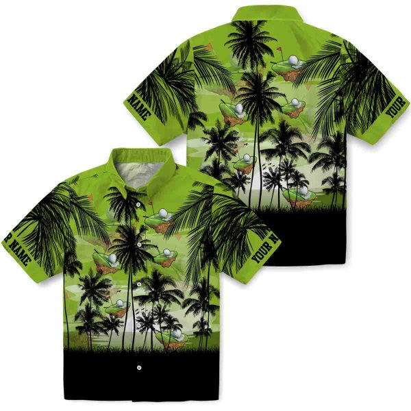 Golf Sunset Scene Hawaiian Shirt Latest Model