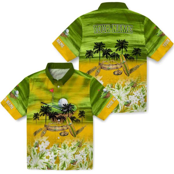 Golf Tropical Canoe Hawaiian Shirt Latest Model