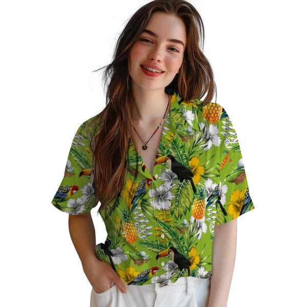 Golf Tropical Toucan Hawaiian Shirt Trendy