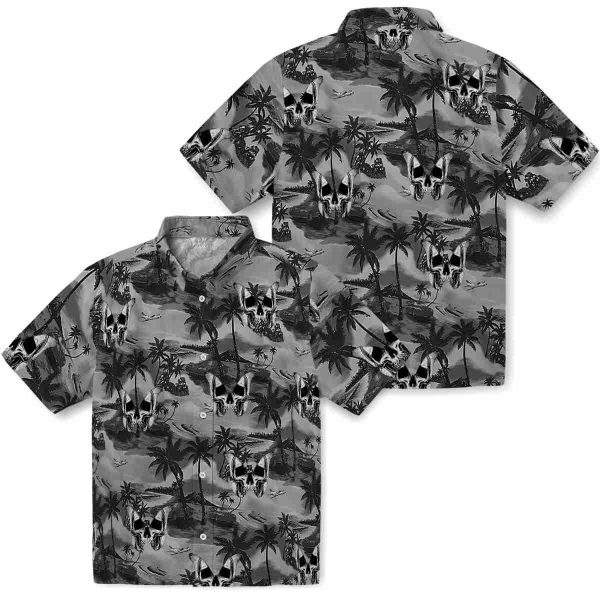 Goth Coastal Palms Hawaiian Shirt Latest Model