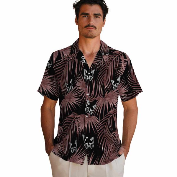 Goth Leafy Palms Hawaiian Shirt High quality