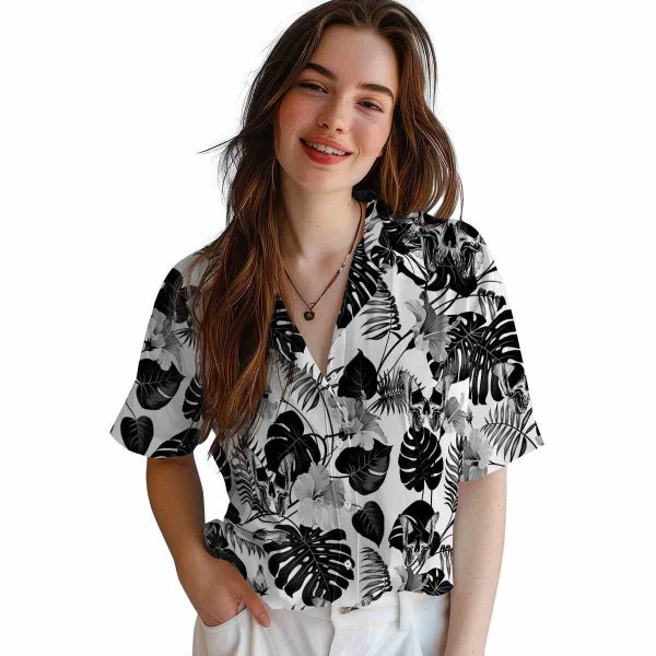 Goth Tropical Plants Hawaiian Shirt Trendy