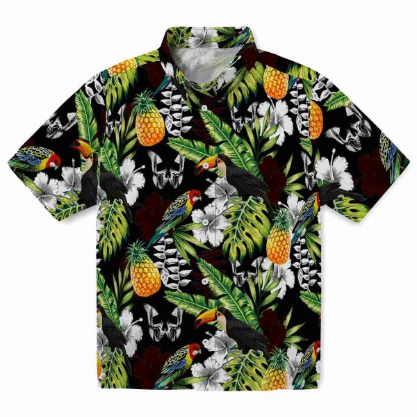 Goth Tropical Toucan Hawaiian Shirt Best selling