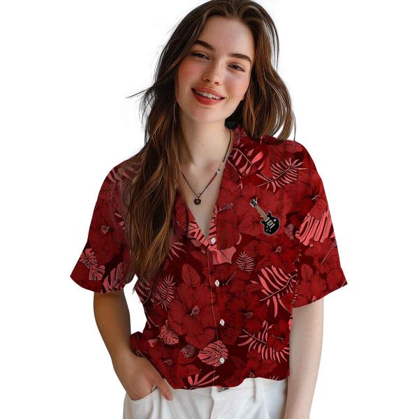 Guitar Jungle Vibes Hawaiian Shirt Trendy