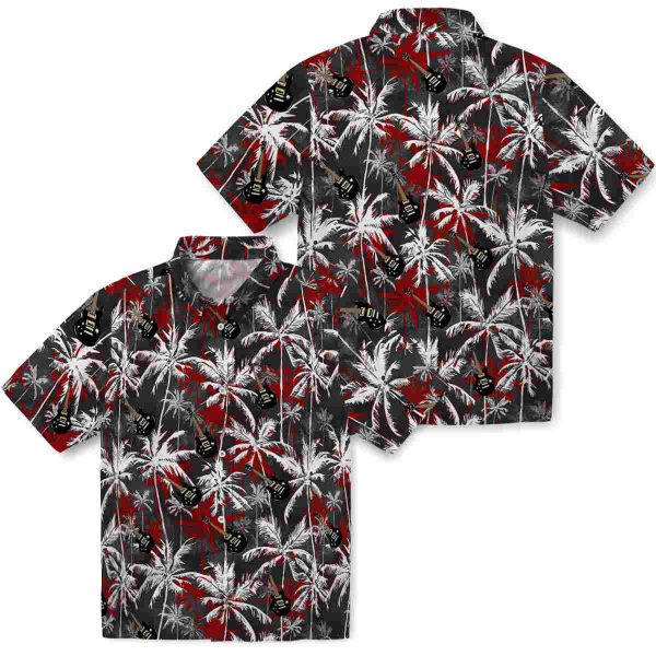 Guitar Palm Pattern Hawaiian Shirt Latest Model