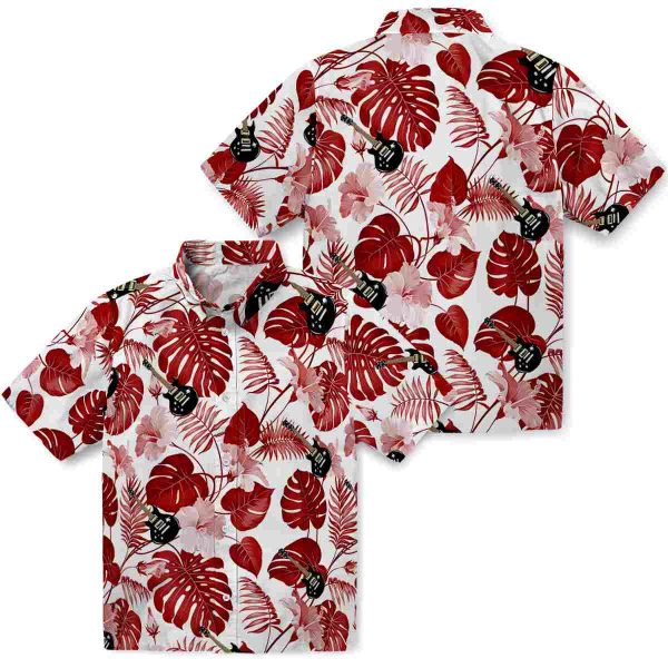 Guitar Tropical Plants Hawaiian Shirt Latest Model